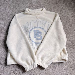 PacSun Pacific Sunwear Fleece Funnel Neck Sweatshirt